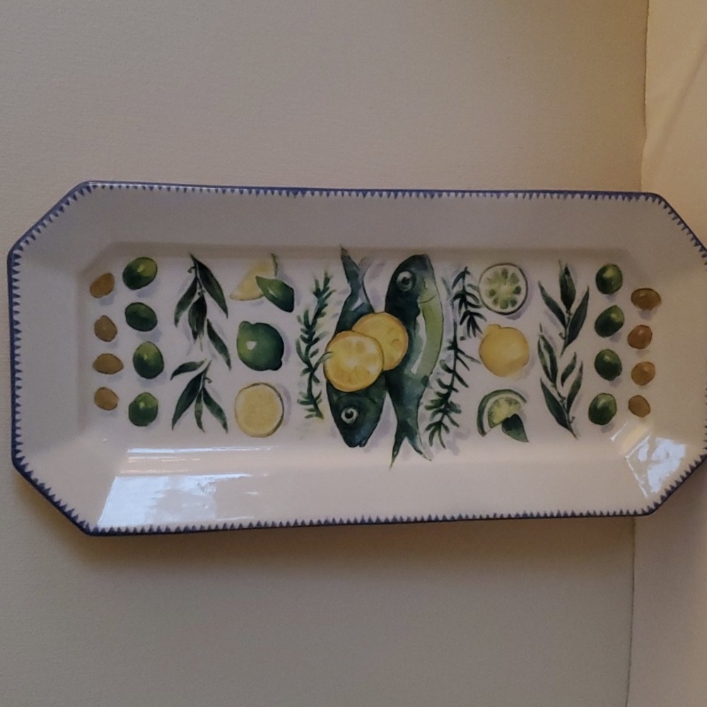 Williams Sonoma Sardinia 18.5" Serving Platter